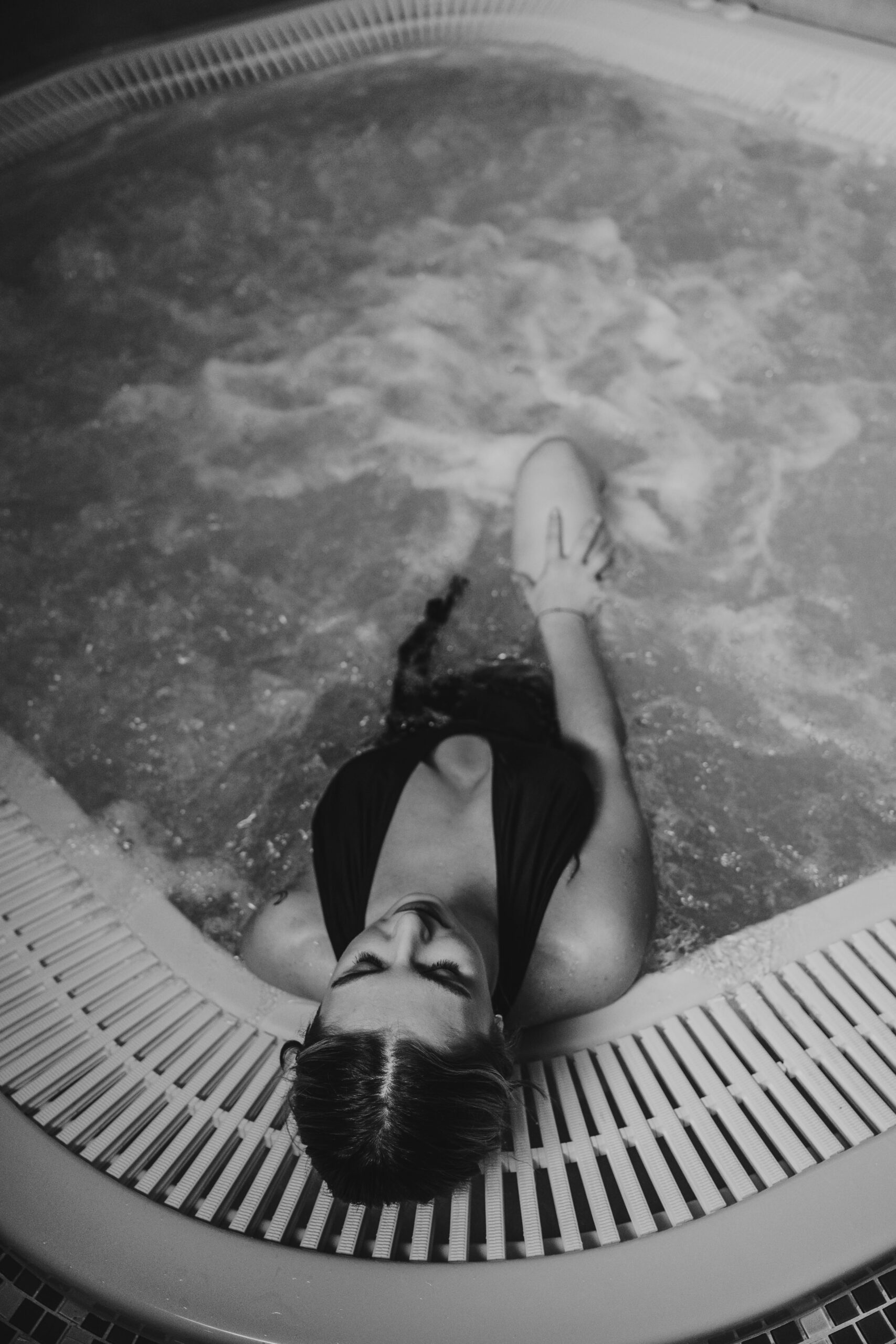kobieta w jacuzzi